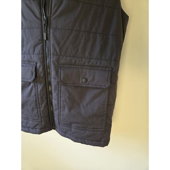 RIP CURL ANTI SERIES RIDGE Mens Black Vest Sz L Excellent Surf Skate Hike Layer - Picture 3 of 13
